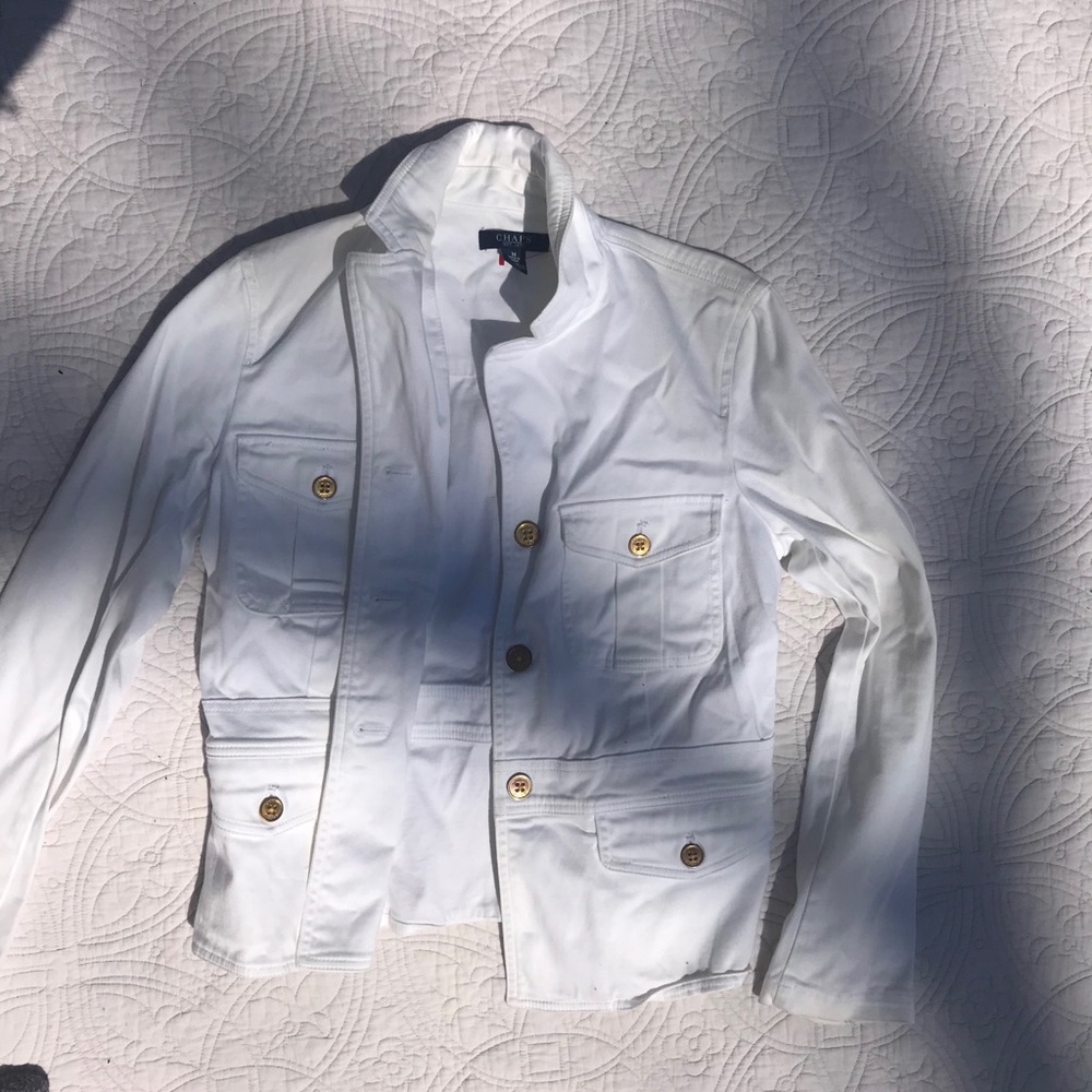 Chaps White Jacket